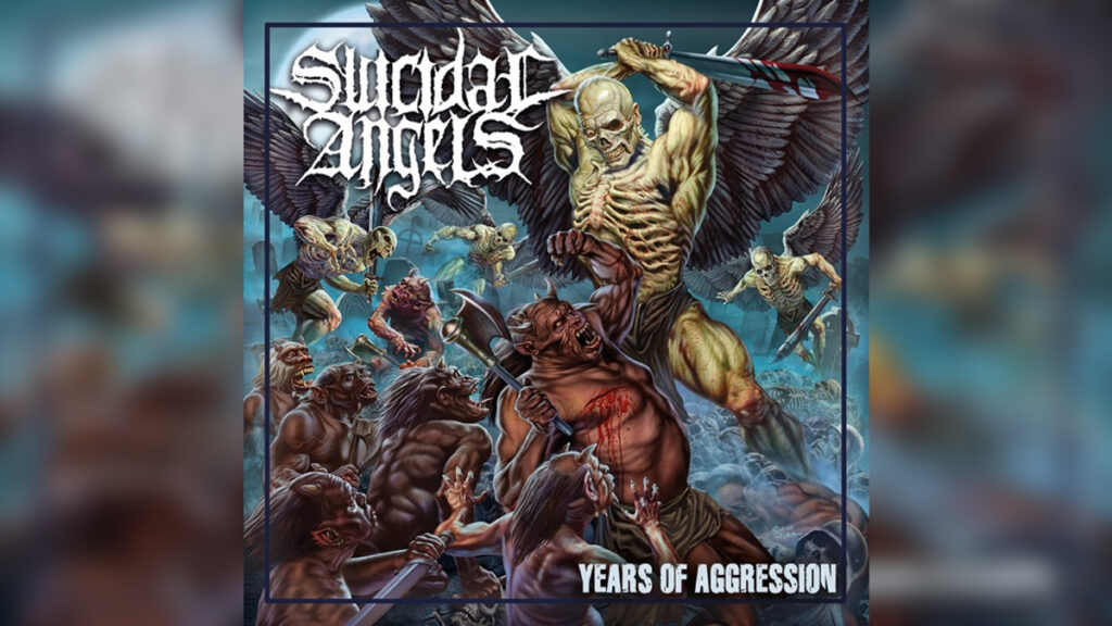 SUICIDAL ANGELS 'Years Of Aggression' - Cover Photo