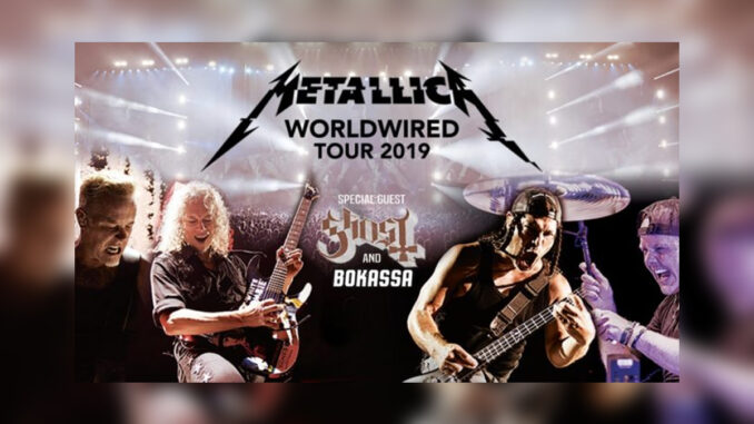 METALLICA WorldWired Tour - Cover Photo