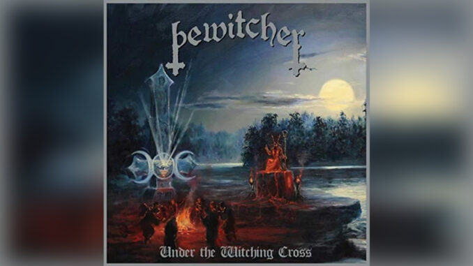 BEWITCHER 'Under the Witching Cross' - Cover Photo