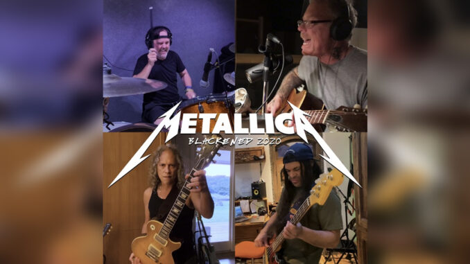 METALLICA 'Blackened 2020 - Single' - Cover Photo