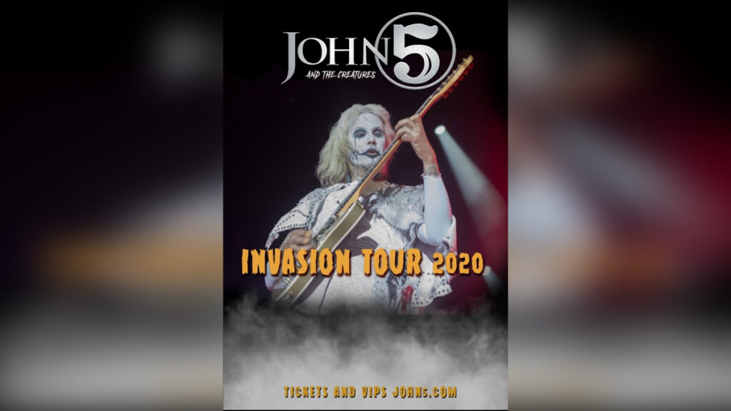 JOHN 5 Invasion Tour 2020 - COVER PHOTO