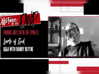 OFFSTAGE WITH DWP - RANDY BLYTHE - Cover Photo
