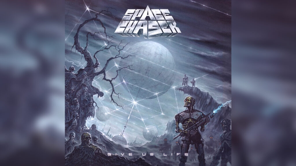 SPACE CHASER 'Give Us Life' - Cover Photo