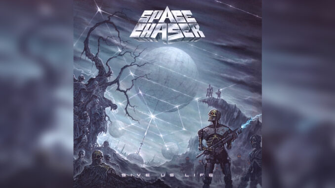 SPACE CHASER 'Give Us Life' - Cover Photo SPACE CHASER 'Give Us Life' - Cover Photo