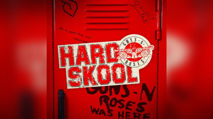 GUNS N' ROSES 'Hard Skool - Single' - COVER PHOTO