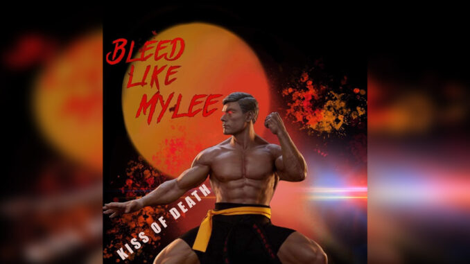 BLEED LIKE MYLEE 'Kiss of Death - Single' - Cover Photo BLEED LIKE MYLEE 'Kiss of Death - Single' - Cover Photo