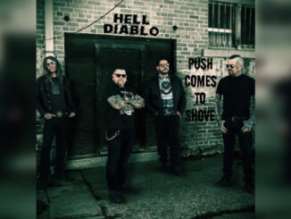HELL DIABLO 'Push Comes to Shove - Single' - Cover Photo