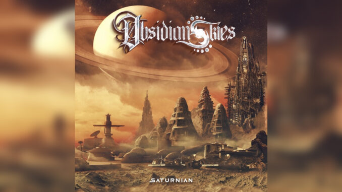 OBSIDIAN SKIES 'Saturnian - EP' - Cover Photo