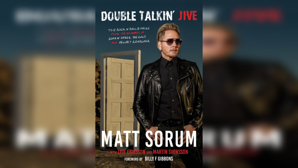 'Double Talkin' Jive' by MATT SORUM - Cover Photo