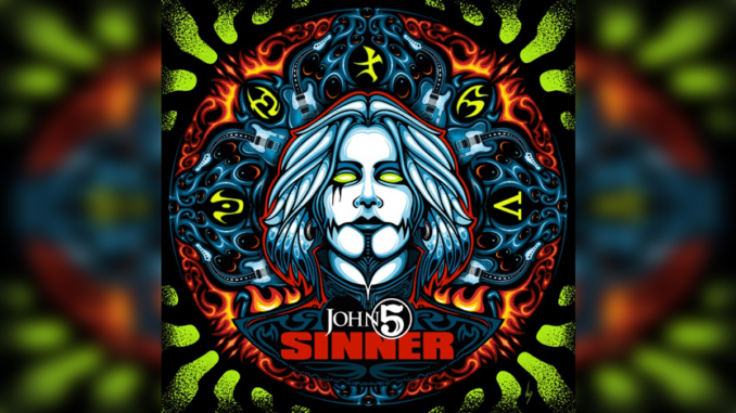 JOHN 5 'Sinner' - Cover Photo