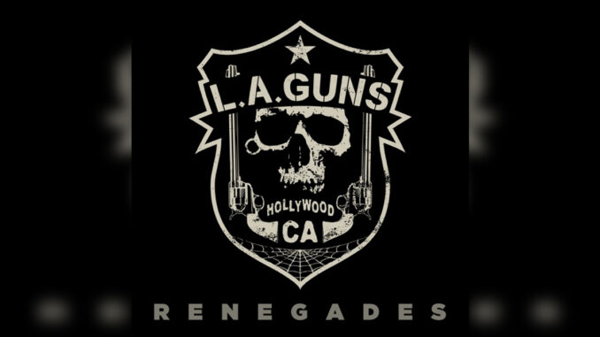 L.A. GUNS 'Renegades' - Cover Photo