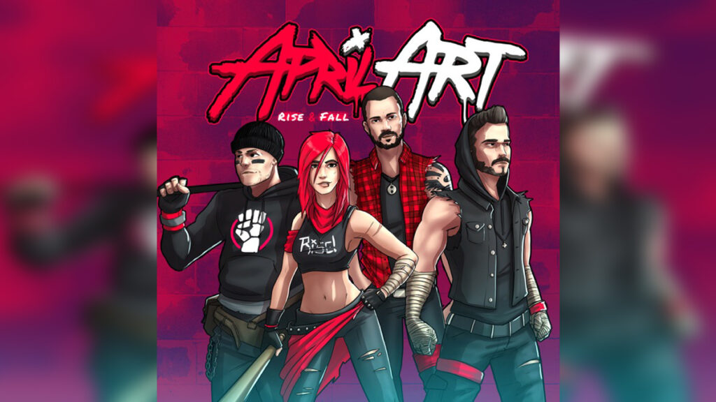 APRIL ART 'Rise & Fall' - Cover Photo