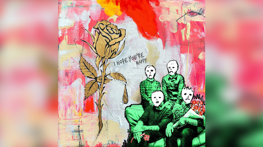 BLUE OCTOBER 'I Hope You're Happy' - Cover Photo