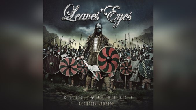 LEAVES' EYES 'King of Kings (Acoustic Version) - Single' - COVER PHOTO LEAVES' EYES 'King of Kings (Acoustic Version) - Single' - COVER PHOTO