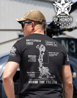 Memories Of Honor Partners With Nine Line Apparel To Launch Special Limited Edition T-Shirt, Now Available