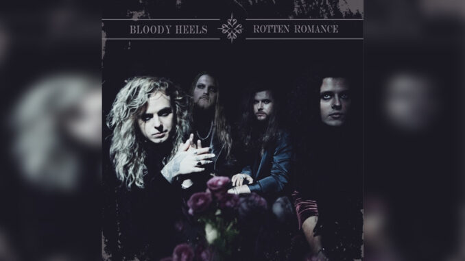 BLOODY HEELS 'Rotten Romance' - Cover Photo BLOODY HEELS 'Rotten Romance' - Cover Photo