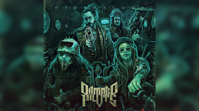 DAMNED PILOTS 'Overgalaxy' - Cover Photo