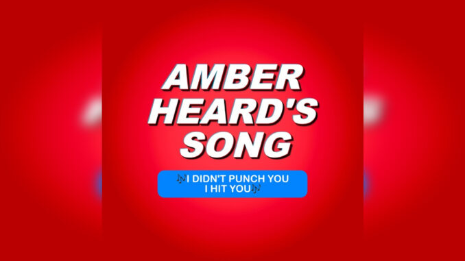 GADFLY 'Amber Heard's Song (I Didn't Punch You I Hit You) - Single' - Cover Photo