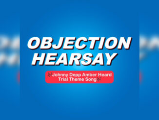 GADFLY 'Objection! Hearsay! (Johnny Depp Amber Heard Trial Theme Song) - Single' - Cover Photo