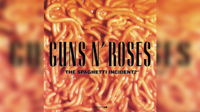 GUNS N' ROSES 'The Spaghetti Incident' - Cover Photo