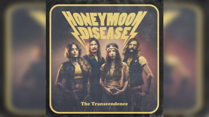 HONEYMOON DISEASE 'The Transcendence' - Cover Photo