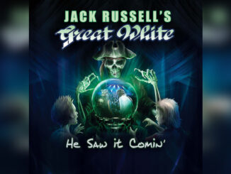 JACK RUSSELL'S GREAT WHITE 'He Saw It Comin' - Cover Photo