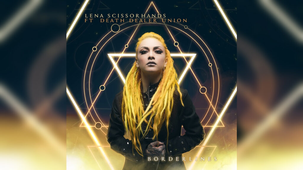 LENA SCISSORHANDS 'Borderlines (feat. Death Dealer Union)' - Cover Photo