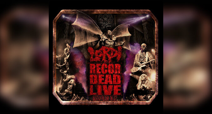 LORDI 'Recordead Live - Sextourcism In Z7' - Cover Photo LORDI 'Recordead Live - Sextourcism In Z7' - Cover Photo