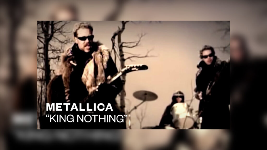 METALLICA 'King Nothing' Music Video - Cover Photo