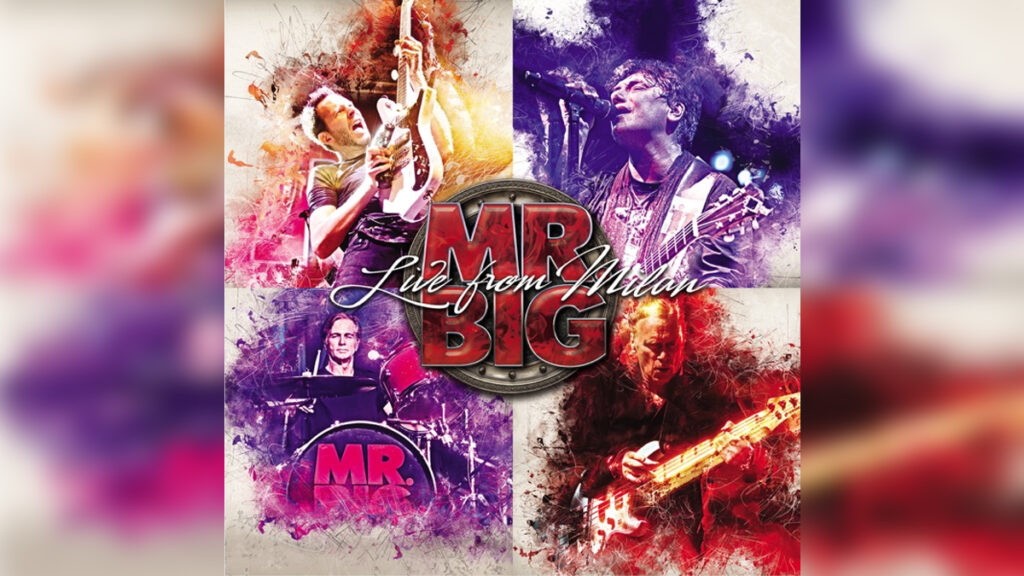 MR. BIG ‘Live From Milan’ - Cover Photo