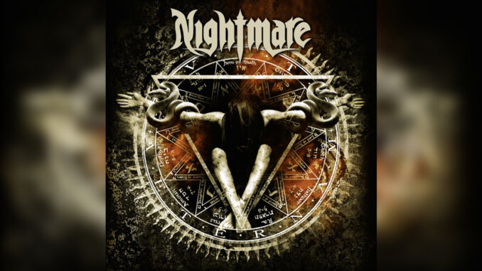 NIGHTMARE 'Aeternam' - Cover Photo NIGHTMARE 'Aeternam' - Cover Photo
