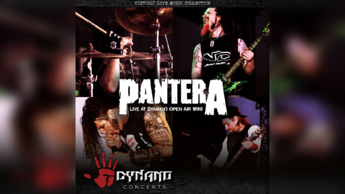 PANTERA Live At Dynamo Open Air 1998 Web Cover Photo