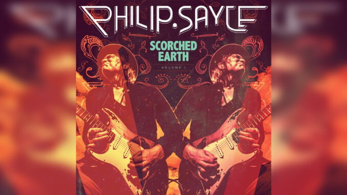 PHILIP SAYCE 'Scorched Earth Vol. 1 (Live)' - Cover Photo
