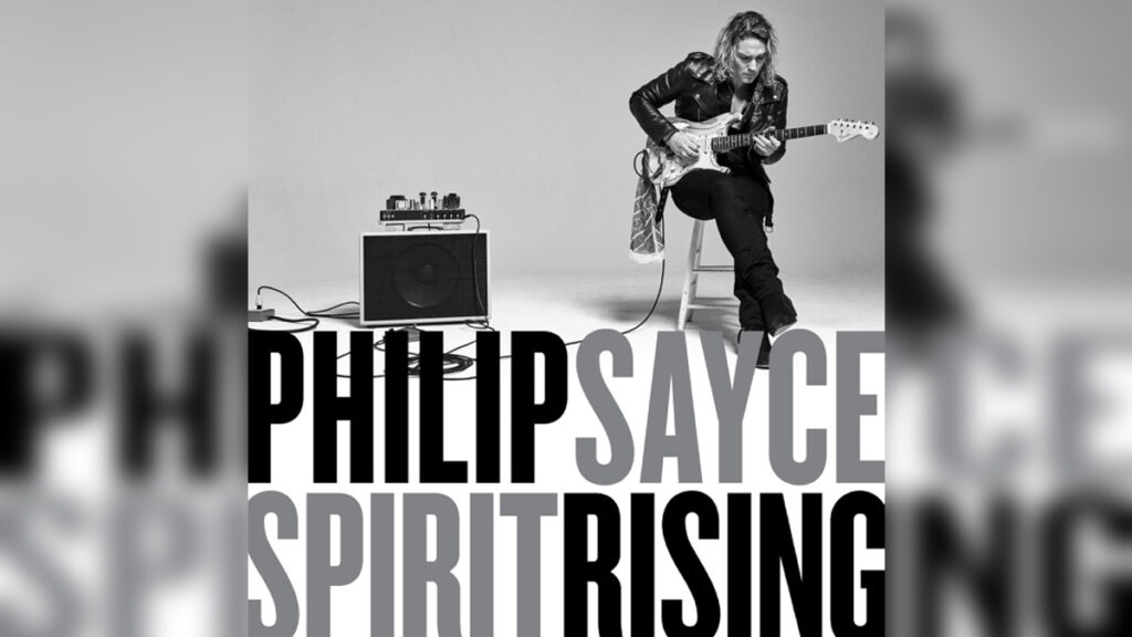 PHILIP SAYCE 'Spirit Rising' - Cover Photo