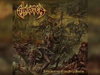SINISTER 'Deformation of the Holy Realm' - Cover Photo