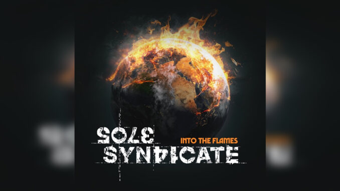 SOLE SYNDICATE 'Into the Flames' - Cover Photo
