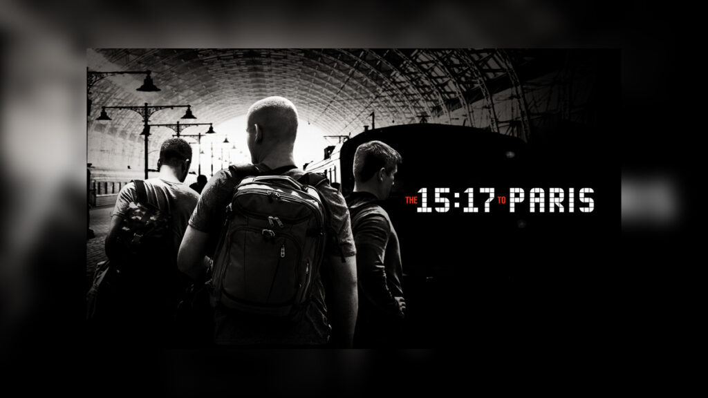THE 15:17 TO PARIS (2018) - Cover Photo