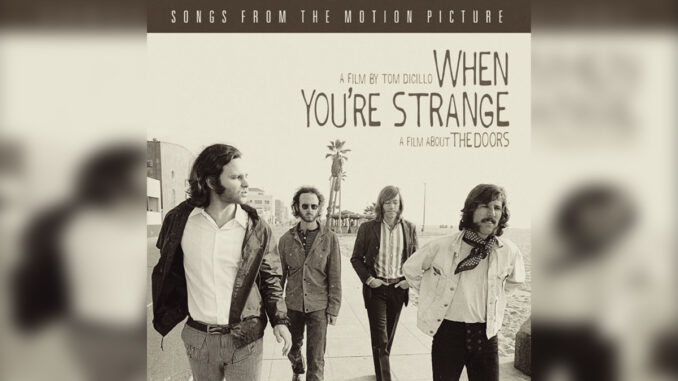 THE DOORS & JOHNNY DEPP 'When You're Strange (Songs from the Motion Picture) [Deluxe Version]' - Cover Photo