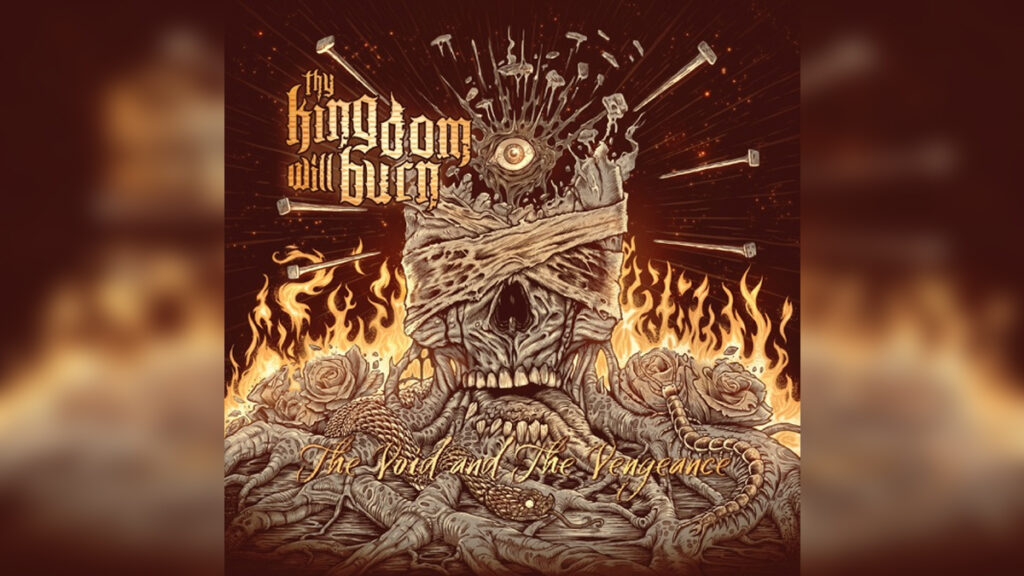 THY KINGDOM WILL BURN 'The Void and the Vengeance' - Cover Photo