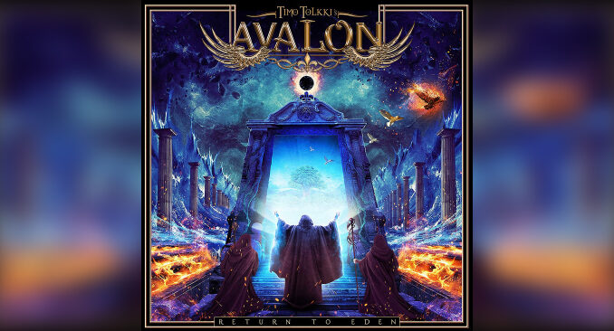 TIMO TOLKKI'S AVALON 'Return to Eden' - Cover Photo