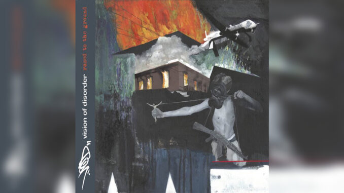 VISION OF DISORDER 'Razed To The Ground' - Cover Photo