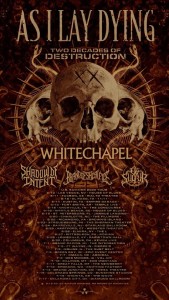 Ryan Neff Takes on Bass and Vocal Duties for As I Lay Dying’s Summer Tour