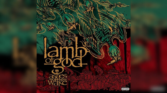 LAMB OF GOD 'Ashes of the Wake' - Cover Photo