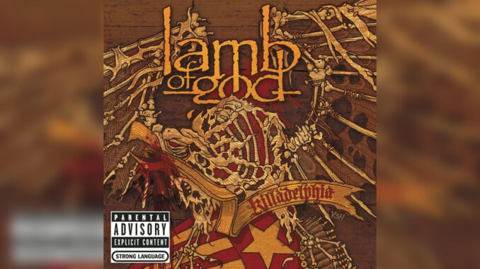 LAMB OF GOD 'Killadelphia (Live)' - Cover Photo LAMB OF GOD 'Killadelphia (Live)' - Cover Photo