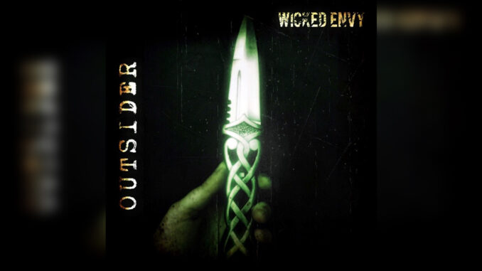 WICKED ENVY 'Outsider - Single' - Cover Photo