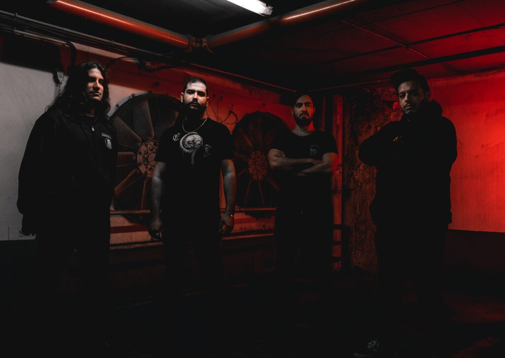 Sinnery publicity image for Rockstadt Extreme Fest and The Burning single