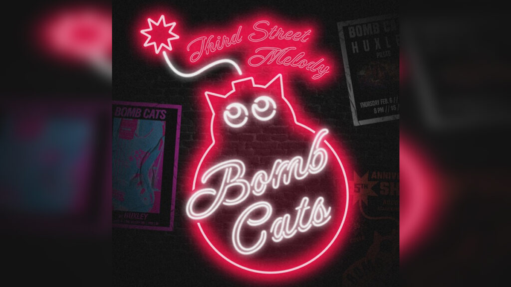 BOMB CATS 'Third Street Melody - EP' - Cover Photo