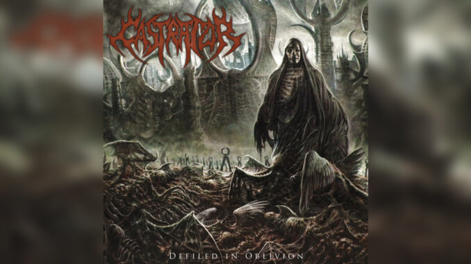 CASTRATOR 'Defiled in Oblivion' - Cover Photo CASTRATOR 'Defiled in Oblivion' - Cover Photo