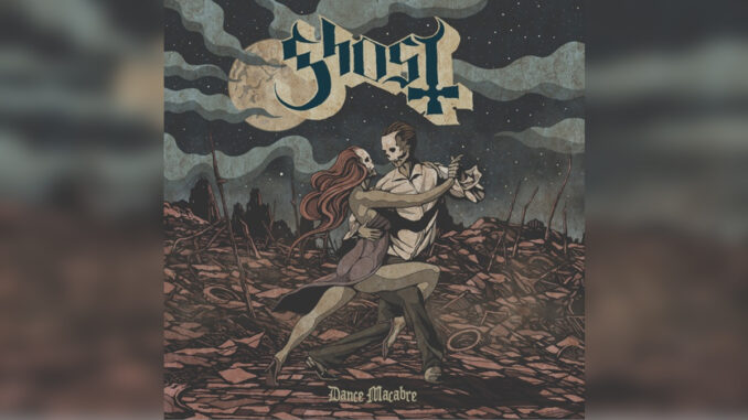GHOST 'Dance Macabre (Carpenter Brut Remix) - Single' - Cover Photo GHOST 'Dance Macabre (Carpenter Brut Remix) - Single' - Cover Photo