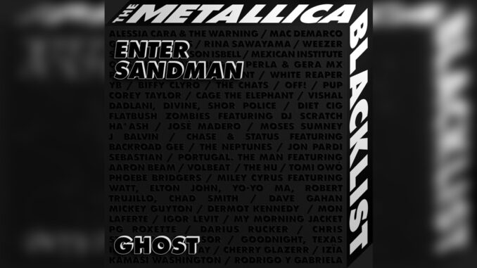 GHOST 'Enter Sandman - Single' - Cover Photo
